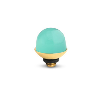 Melano Jewelry Twisted Bulb Turquoise Steentje