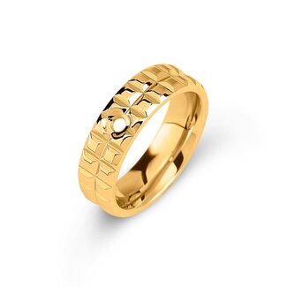 Melano Jewelry Twisted Tana Ring - Goudkleurig