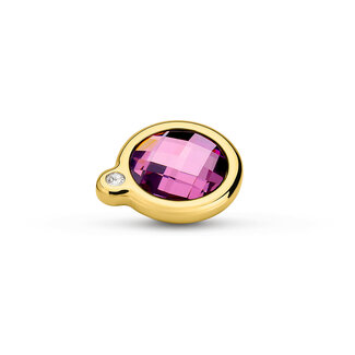 Melano Jewelry Vivid Joined CZ Pink Steentje