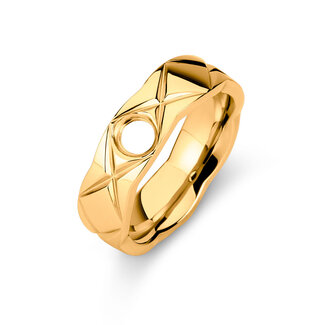 Melano Jewelry Vivid Vallée Ring - Goudkleurig