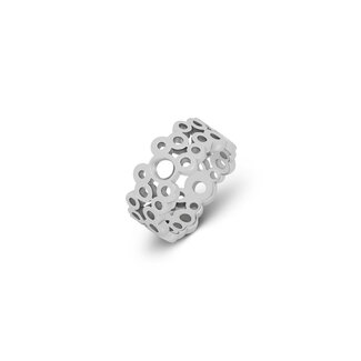 Melano Jewelry Vivid Viva Ring - Zilverkleurig