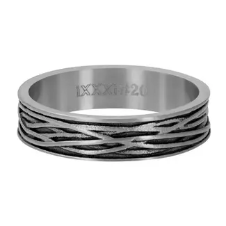 iXXXi Men Vulring Tree 6mm - Mat Zilver