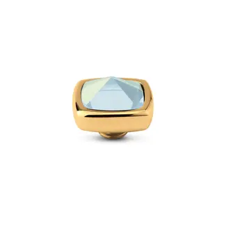 Melano Jewelry Vivid Boxy CZ Steentje - Moonstone