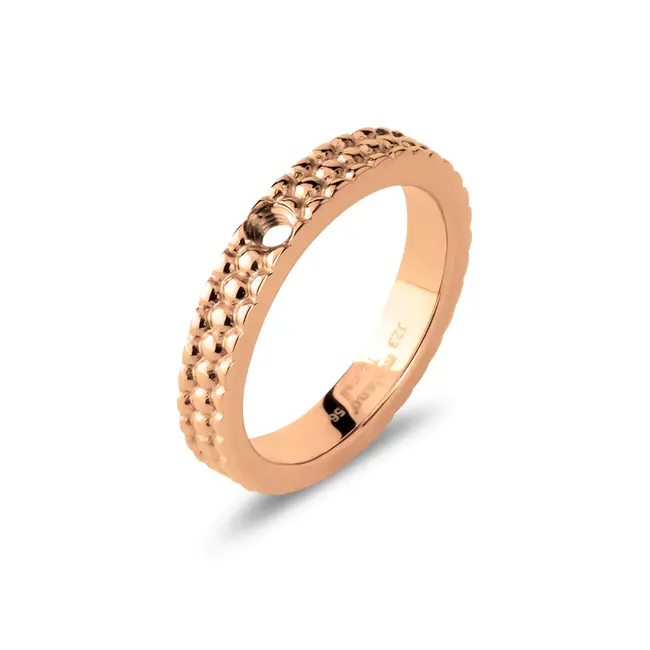 Melano Jewelry Twisted Tola Ring - Rosékleurig