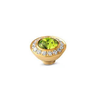 Melano Jewelry Vivid Radiant Steentje - Citrus Green