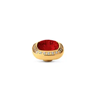 Melano Jewelry Vivid Deluxe Steentje - Scarlet