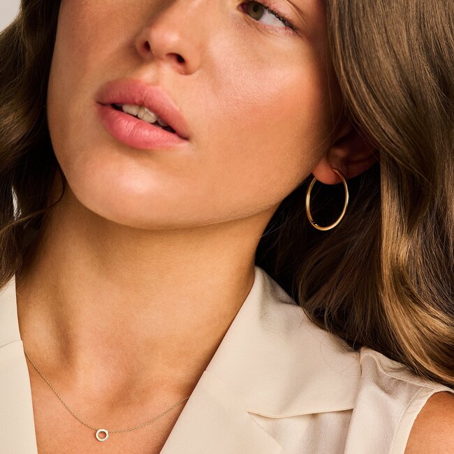 Oorringen 7312YGO - 14k Geel goud