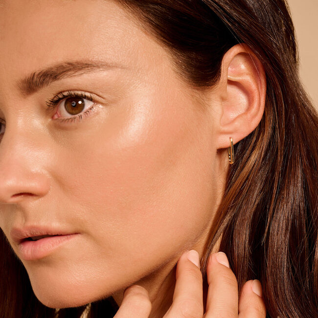 Oorringen 7295YGO - 14k Geel goud