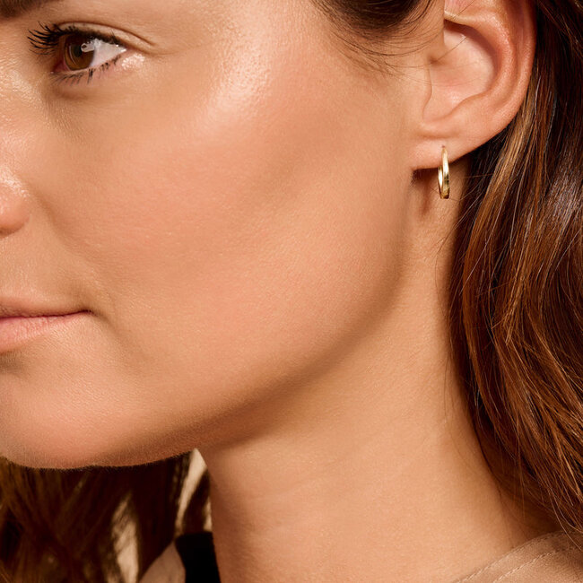 Oorringen 7277YGO - 14k Geel goud