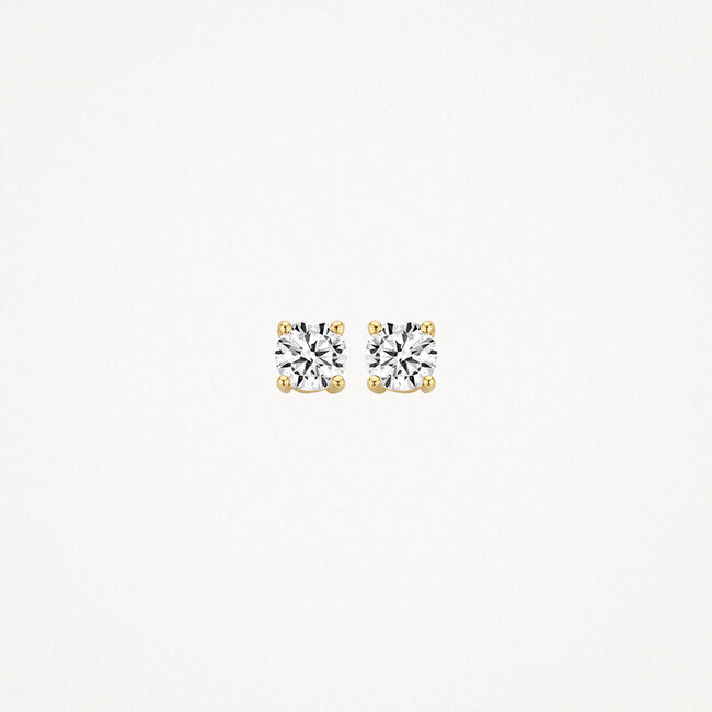 Oorknoppen 7213YZI - 14k Geelgoud