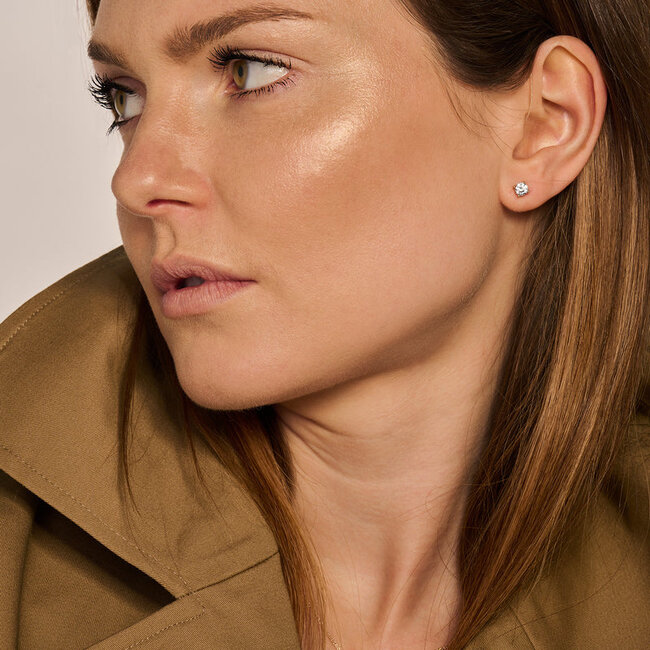 Oorknoppen 7213YZI - 14k Geelgoud