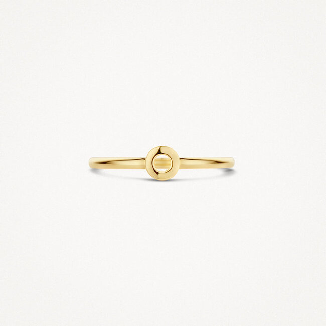 Ring 1233YGO - 14k Geelgoud