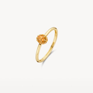 Blush Gold Jewels Ring 1226YCI - 14k Geelgoud met Citrine