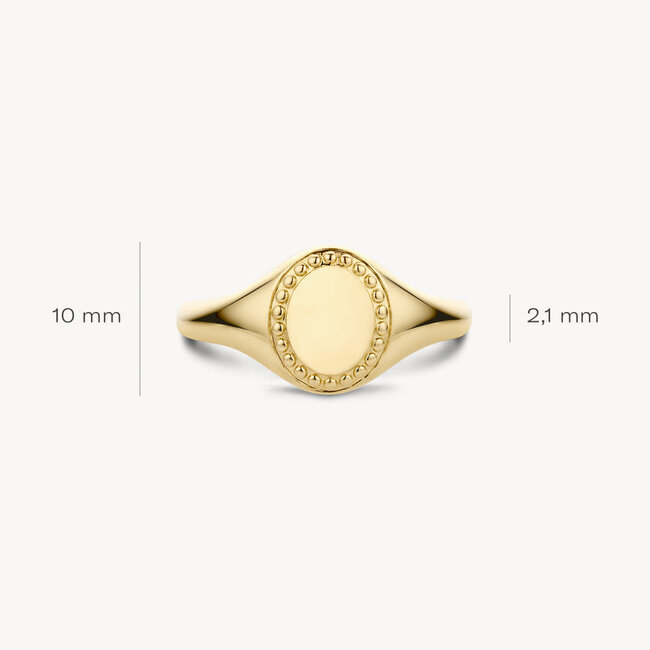 Ring 1205YGO - 14k Geelgoud