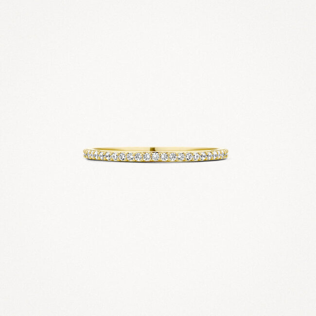 Ring 1201YZI - 14k Geelgoud