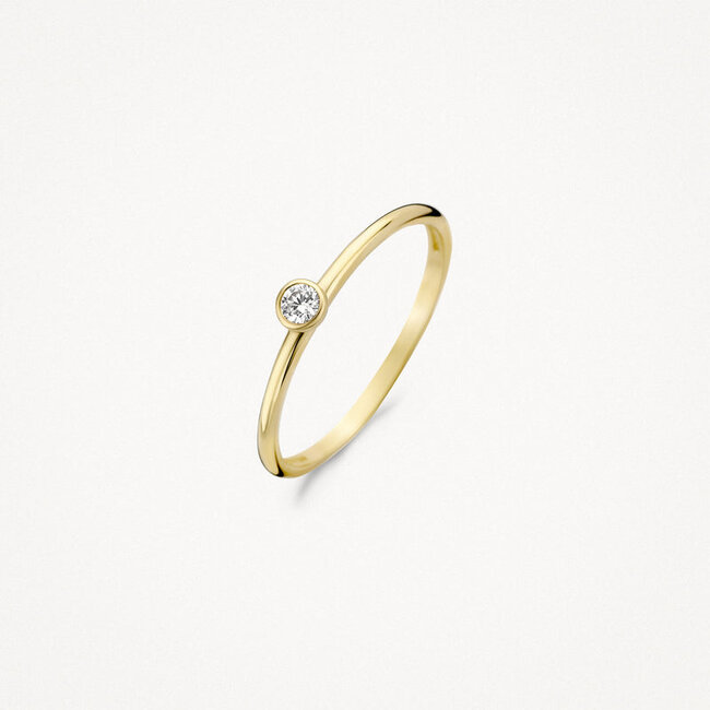 Ring 1198YZI - 14k Geelgoud
