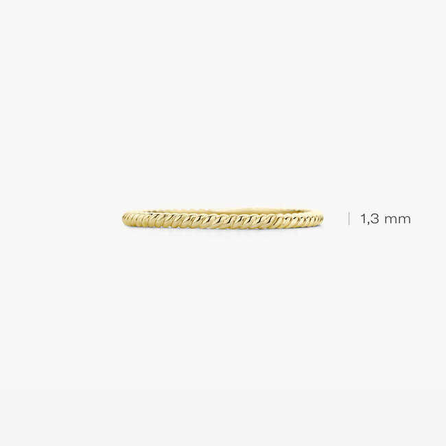 Ring 1196YGO - 14k Geelgoud