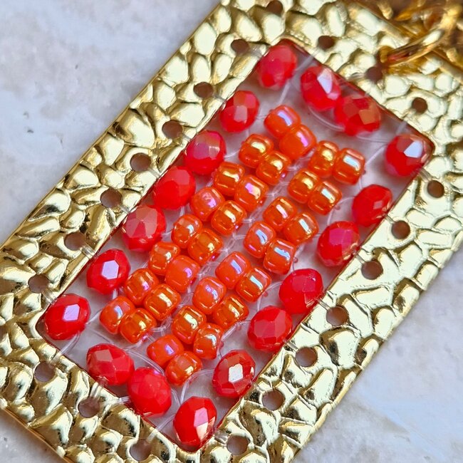 Oorbellen Mini Mirage - Coral