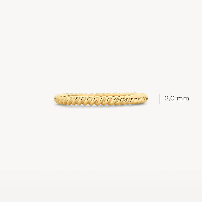 Ring 1118YGO - 14k Geelgoud