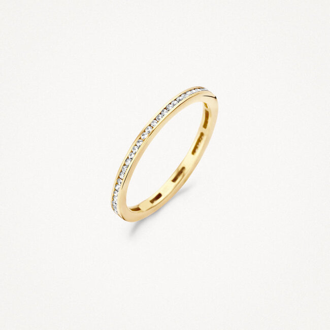 Blush Gold Jewels Ring 1138YZI - 14k Geel Goud met Zirkonia