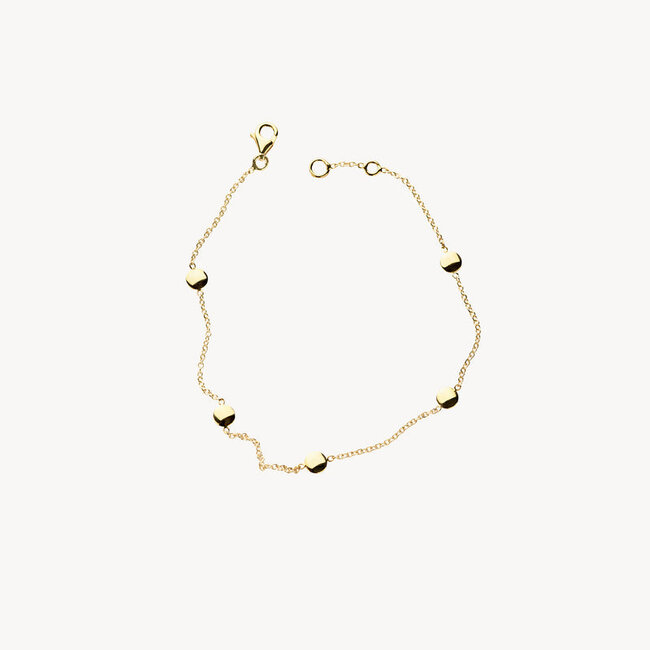 Armband 2222YGO - 14k Geelgoud