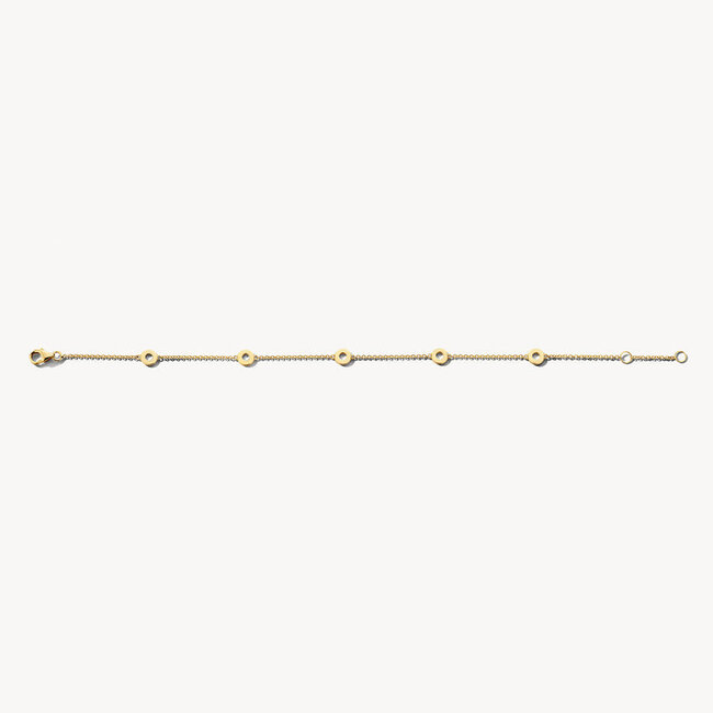 Armband 2201YGO - 14k Geelgoud