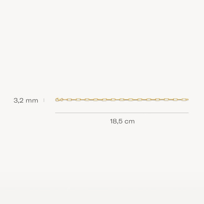 Armband 2191YGO - 14k Geelgoud