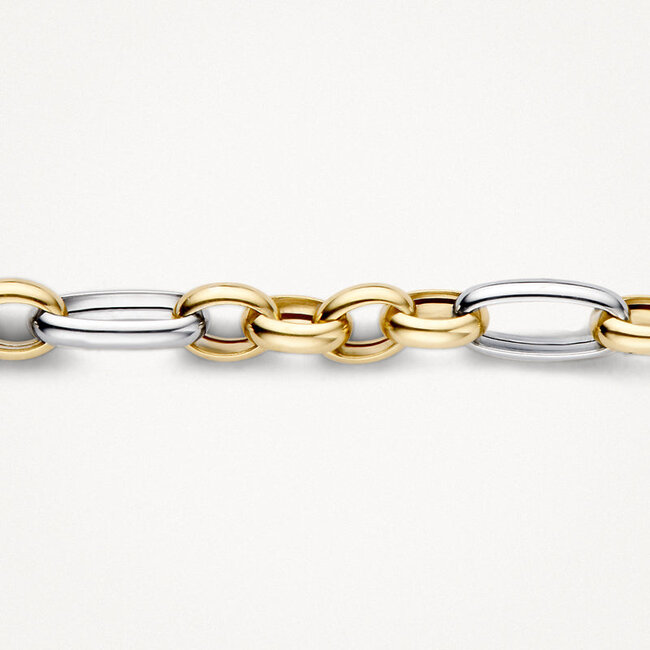 Armband 2177BGO - Geel en Wit Goud (14Krt.)