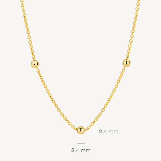 Collier 3145YGO - 14k Geelgoud