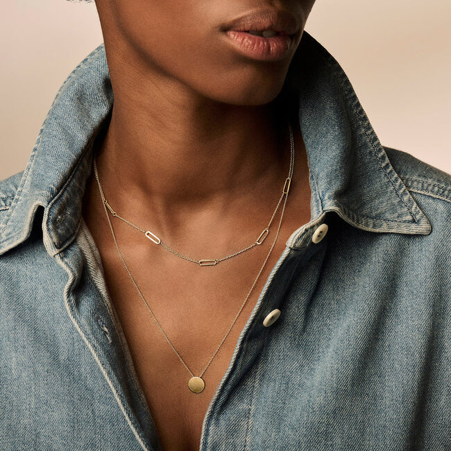 Collier 3102YGO - 14k Geelgoud