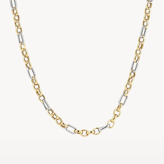 Blush Gold Jewels Collier 3100BGO - Geel en Wit Goud (14Krt.)