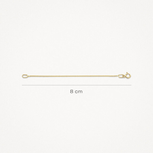 Collier Verlengstukje 3058YGO/8 - 14k Geelgoud