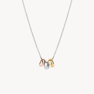 Blush Gold Jewels Collier 3055WYR - Wit, Rosé en Geel Goud (14Krt.)