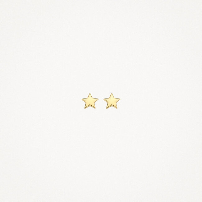 Oorknoppen 7247YGO - Geelgoud (14Krt.)