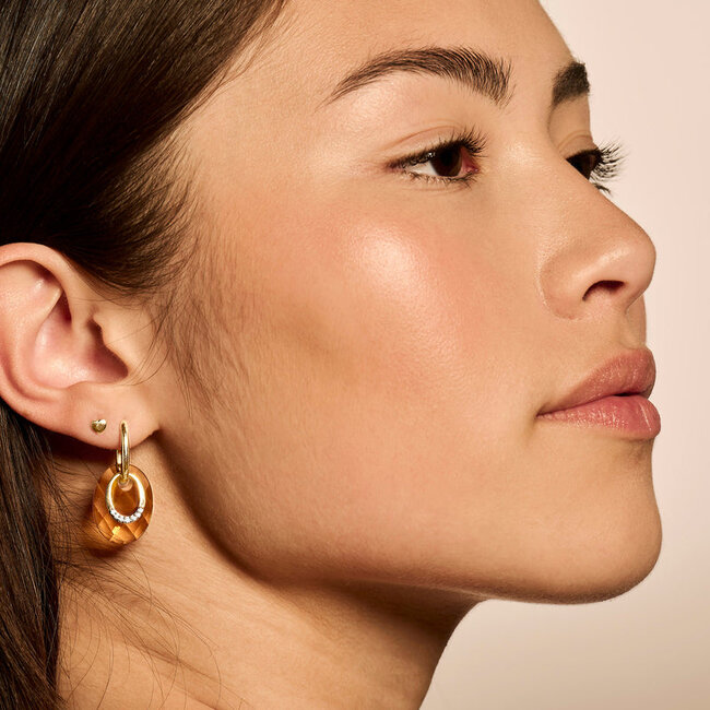 Oorknoppen 7245YGO - Geelgoud (14Krt.)