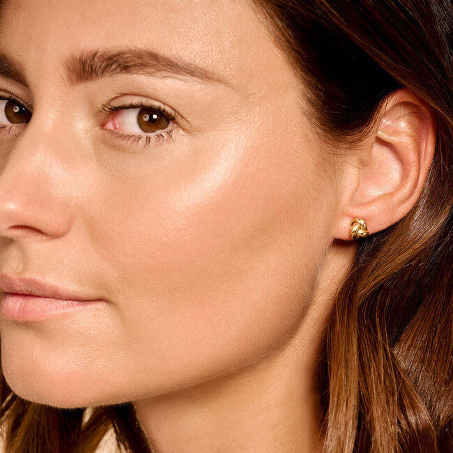 Oorknoppen 7145YGO - 14k Geelgoud