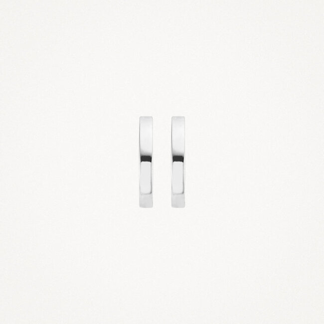 Oorringen 7202WGO - 14k Witgoud