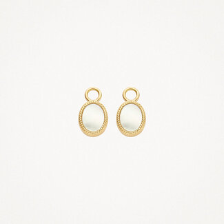 Blush Gold Jewels Oorbedels 9078YMP - 14k Geelgoud met Mother of Pearl