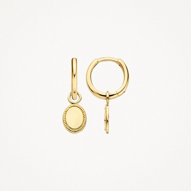 Oorbedels 9069YGO - 14k Geelgoud