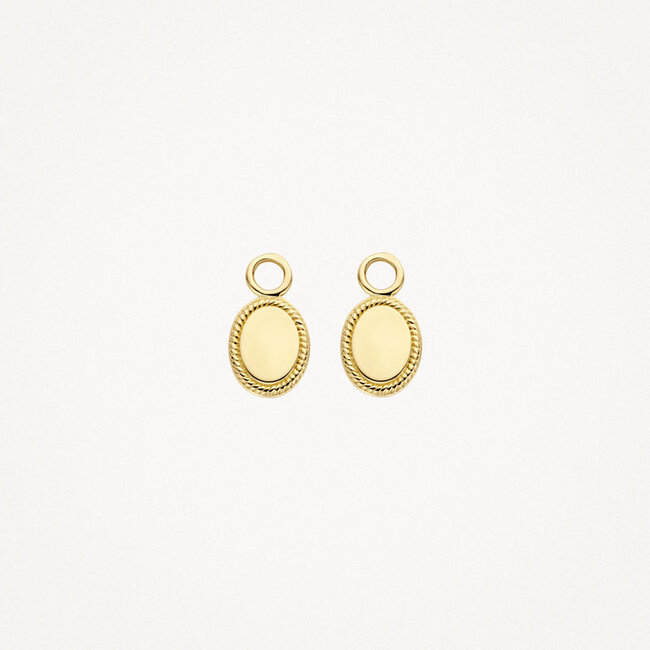 Oorbedels 9069YGO - 14k Geelgoud