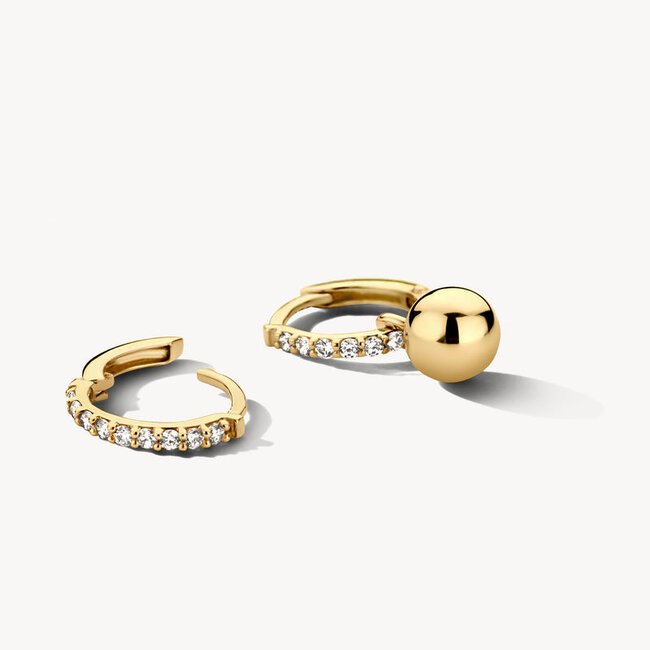 Oorbedels 9062YGO - 14k Geelgoud