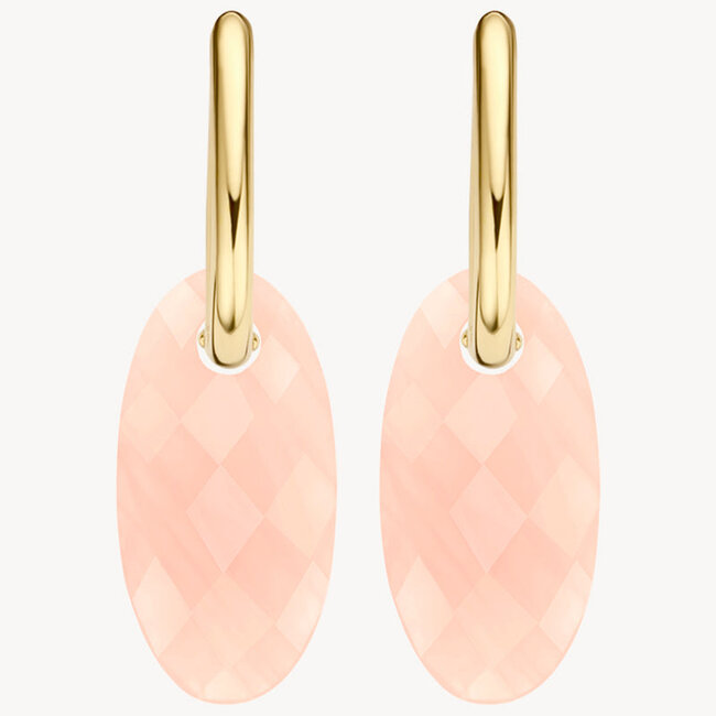 Oorbedels 820PIQL - Rose Quartz