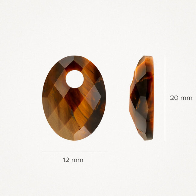 Oorbedels 810TIGO - Tiger Eye