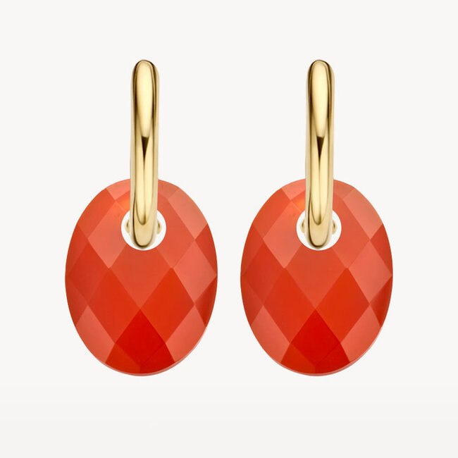 Oorbedels 810RAGO - Red Agate