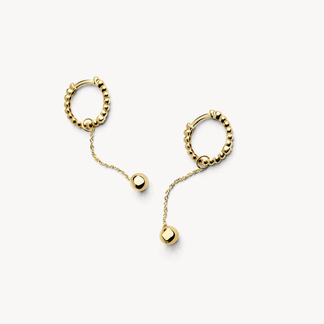 Oorbedels 9082YGO - 14k Geel goud