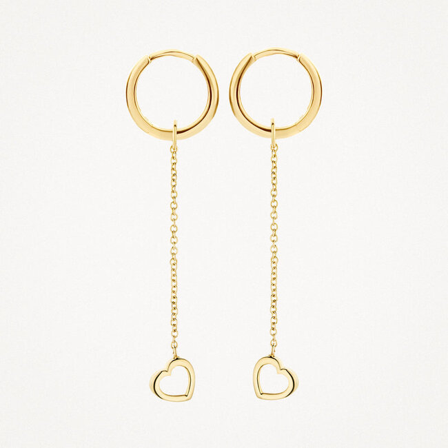 Oorbedels 9084YGO - 14k Geel goud