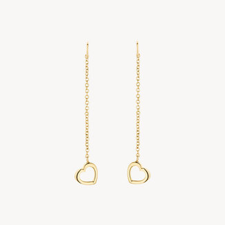 Blush Gold Jewels Oorbedels 9084YGO - 14k Geel goud