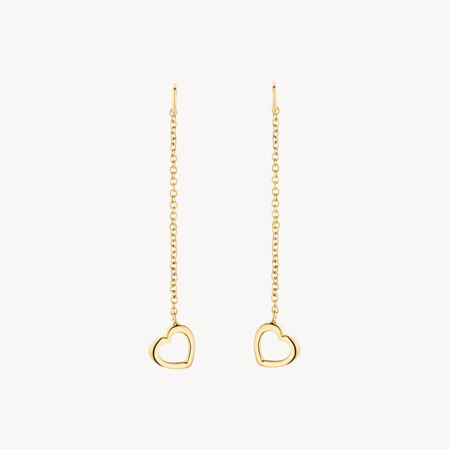 Oorbedels 9084YGO - 14k Geel goud