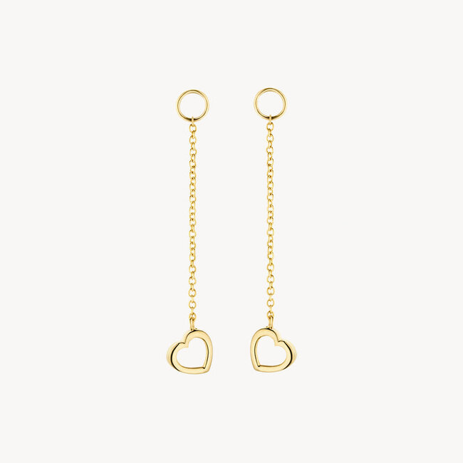 Oorbedels 9084YGO - 14k Geel goud