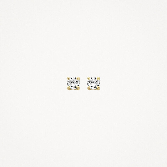 Oorknoppen 7212YZI - 14k Geelgoud